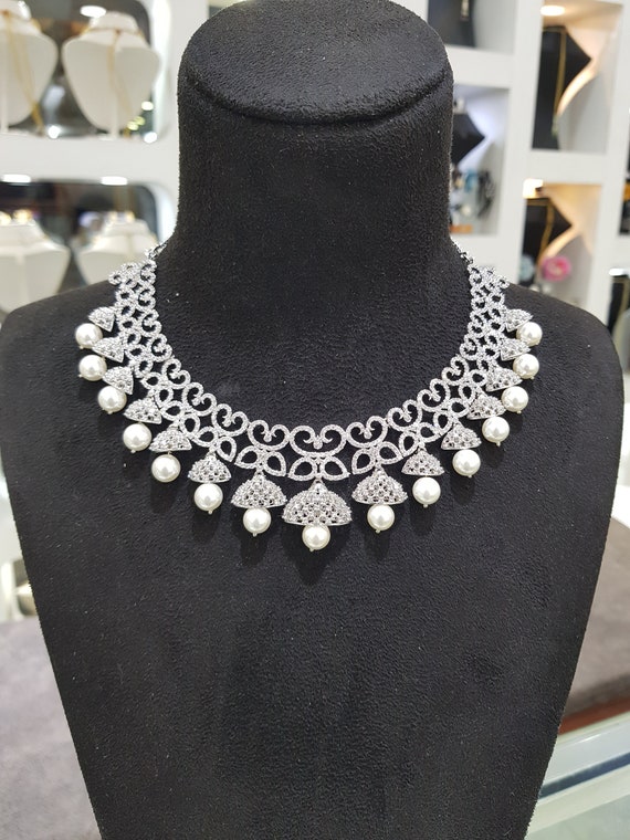 Luxurious Diamond Necklace Designs from Tanishq