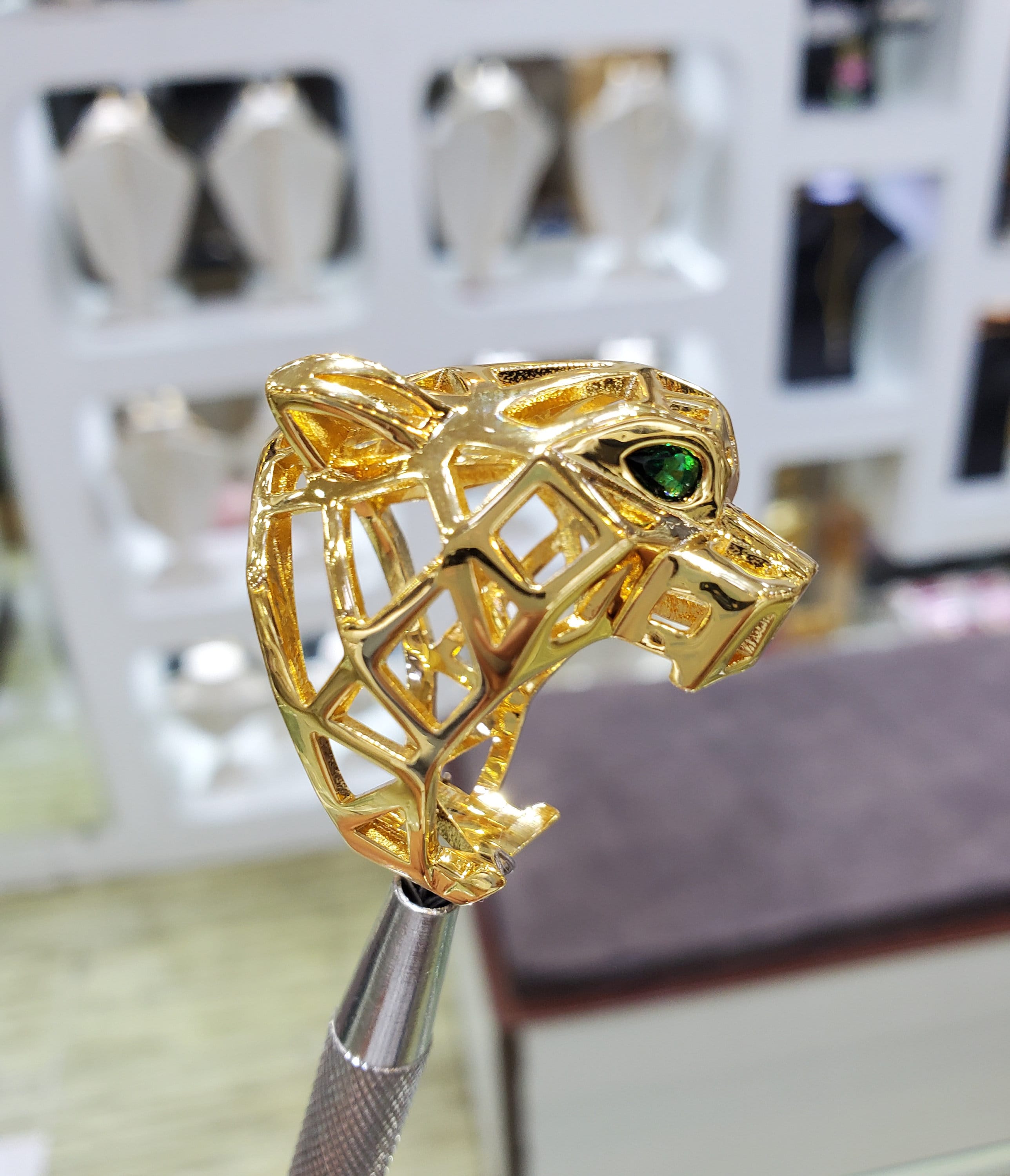 Manufacturer of Jaguar gold 916 exclusive mens ring-mr29 | Jewelxy - 134920