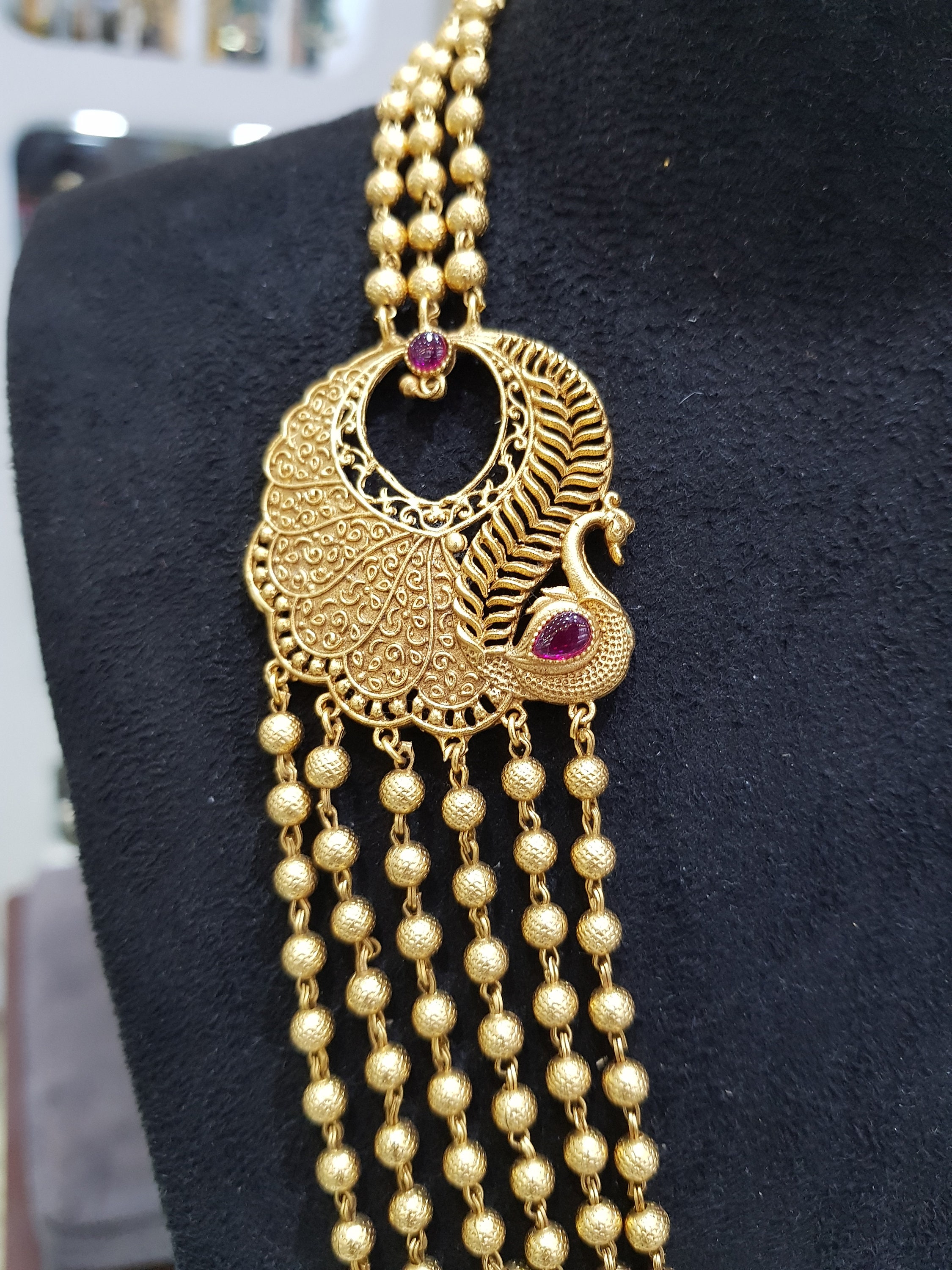22K Gold Plated Rani Haar Bridal 