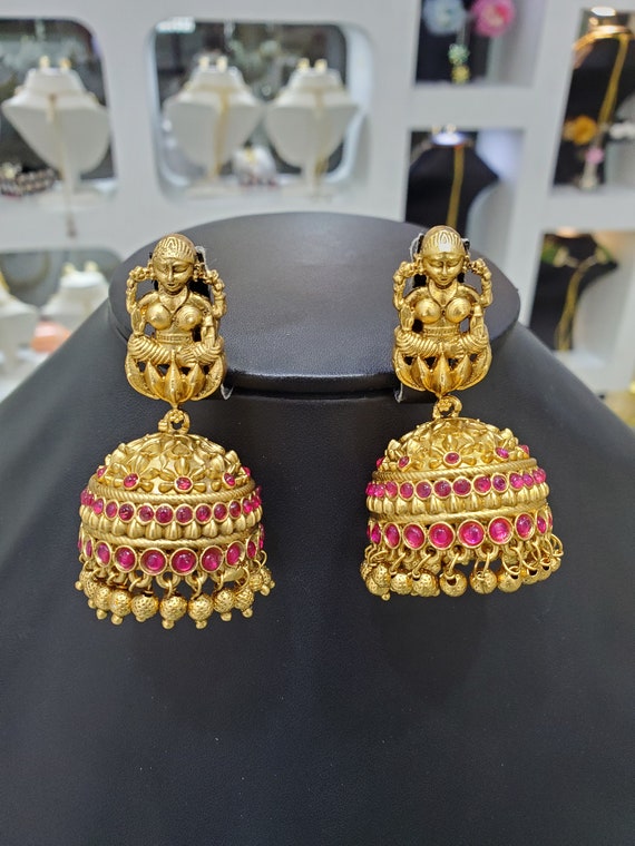 Jhumka Earrings- Buy Latest Designer Jhumkas