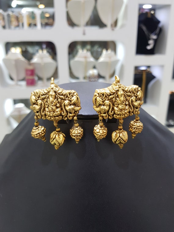 Gold plated cheap temple jewellery