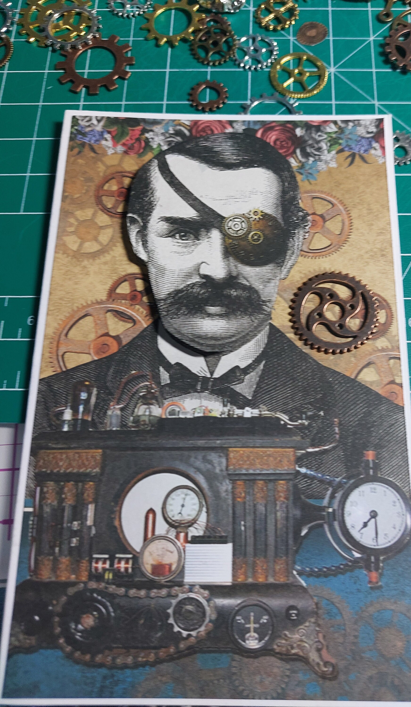 Steampunk Cards (Sets of 6)