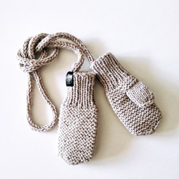 Gants d'hiver pour enfants - mitaines de bébé en laine mérinos - laine très douce et douce - gants de bébé - gants de laine - mitaines de bébé d'hiver - gants d'automne