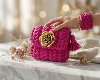 Crochet Wallet Pattern PDF + Video Tutorial, DIY Crochet Wallet, Coin Purse Pattern, Crochet Purse, Instant Download, Digital PDF Pattern