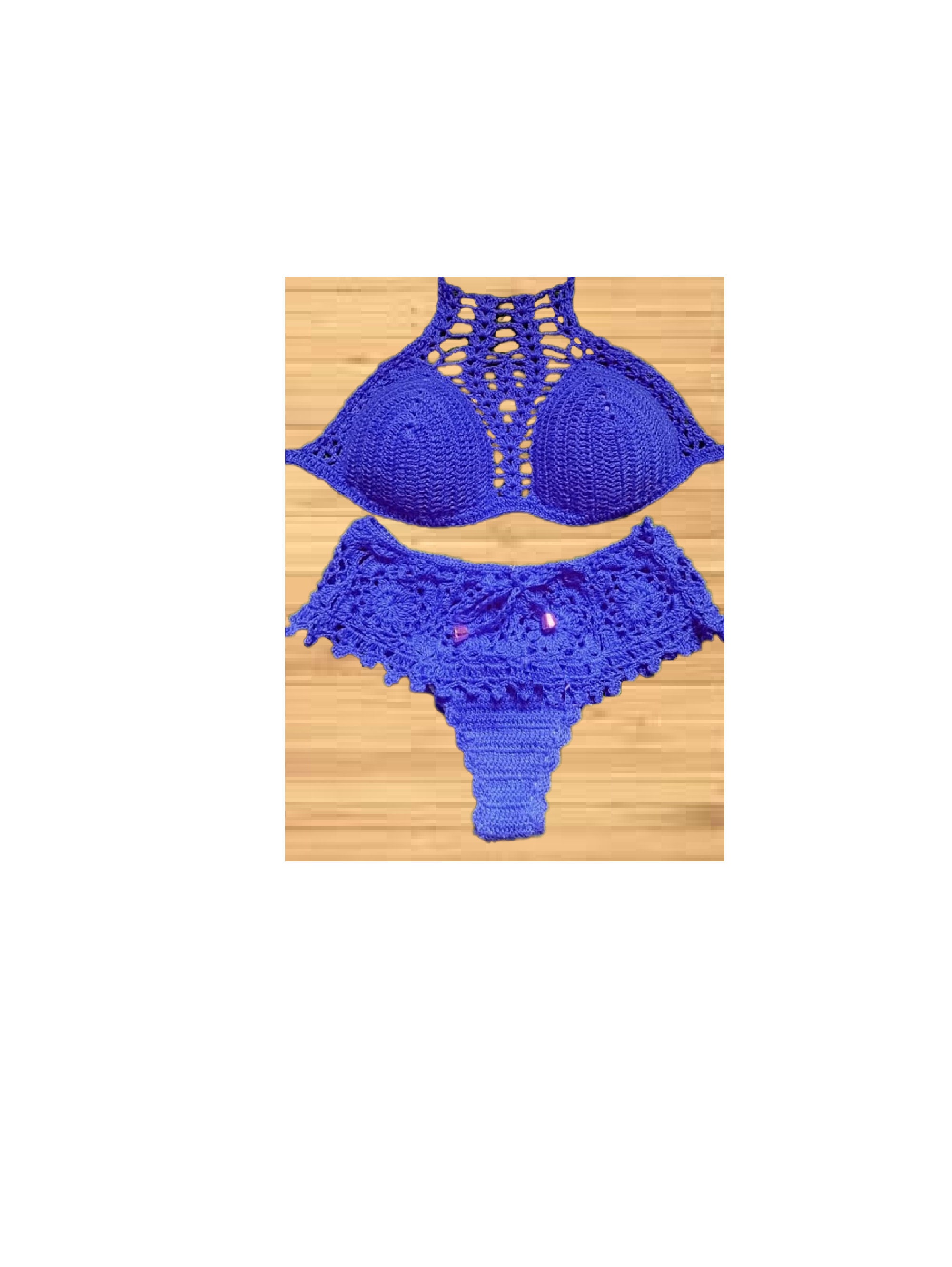 Crochet Bikini Set Pattern Crochet Swimsuit Crochet Bathing Etsy