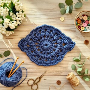 Crochet Oval Coaster Pattern PDF With Video, Coaster Holder Pattern, Crochet Coaster Kit, Instant Download, Photo Tutorial, Crochet Pattern