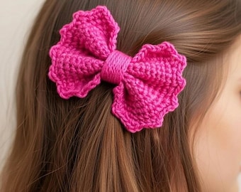 Crochet Bow Pattern: Easy DIY Bow Tie PDF + Video Guide, Handmade Accessory for Gifts, Parties & Beginner-Friendly Projects