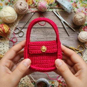 Crochet Coin Purse Pattern: Money Bag Keychain, Wallet Pouch (PDF Pattern)