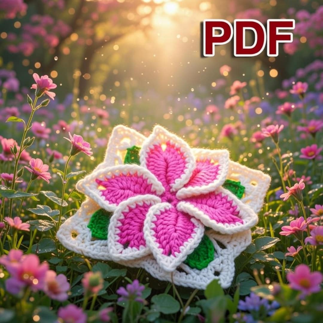 3D Layered Square Motif Pattern | PDF + Video Tutorial for Blankets ...