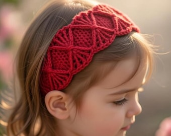 Crochet Headband Pattern: Boho Hair Accessories (PDF Download)