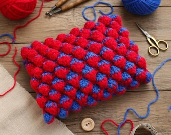 Crochet Strawberry Bag Pattern: Cute Fruit Purse PDF + Video Tutorial, Easy DIY Summer Tote, Handmade Gift, Beginner-Friendly Design