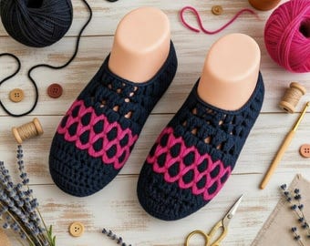 Häkelanleitung für Herrenschuhe: Einfache Hausschuhe PDF + Video Anleitung, DIY Hausschuhe für Ihn, handgemachtes Geschenk, gehäkelte Mokassins (Download)