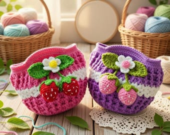 Crochet Half-Circle Bag Pattern: Boho Purse PDF (Digital Download)