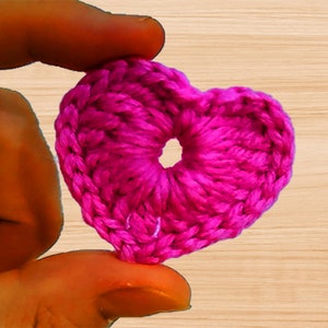 Crochet Heart Coaster Pattern: Granny Heart Motif (Instant Download)