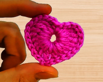 Crochet Heart Pattern, Granny Heart Coaster Pattern, Crochet Motif Pattern, Heart Motif Pattern, Crochet Coaster Pattern, Instant Download.