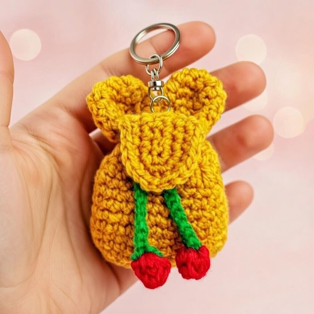 Crochet Mini Backpack Keychain Pattern | DIY Bag Charm PDF + Video ...