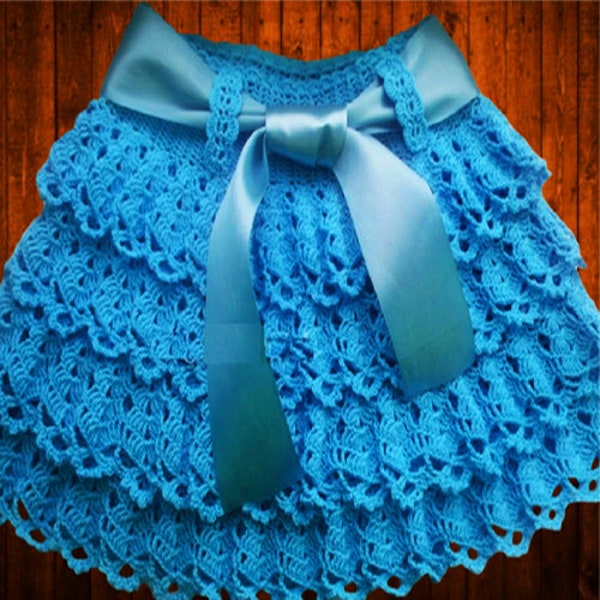 Crochet Skirt Pattern, Crochet Baby Skirt, High Waist skirt, Beach Skirt Pattern, Summer Skirt, Boho Skirt Pattern, boho crochet skirt,