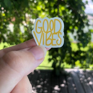 Good Vibes Lettering 