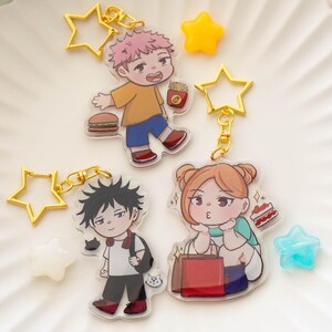 Sorcerer Trio Acrylic Keychains