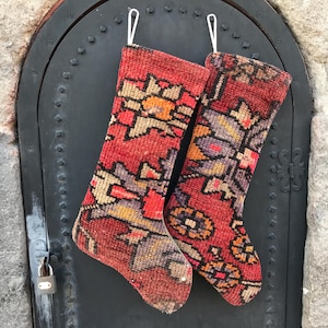 Excellent Stockink, twins sock, christmas decor twin sock, herki stocking, Mr Angel Handmade, Happy Customer Stockings, new years socks gift