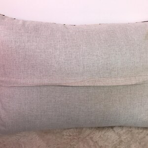 Vintage Rug Pillow Cover: 16x24 Rustic Art Deco Sofa Pillow image 12