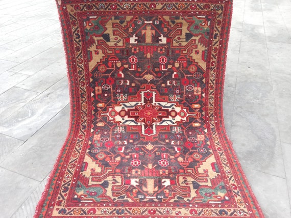 Turks vloerkleed 4x5 oosters tapijt vintage tapijt Etsy België