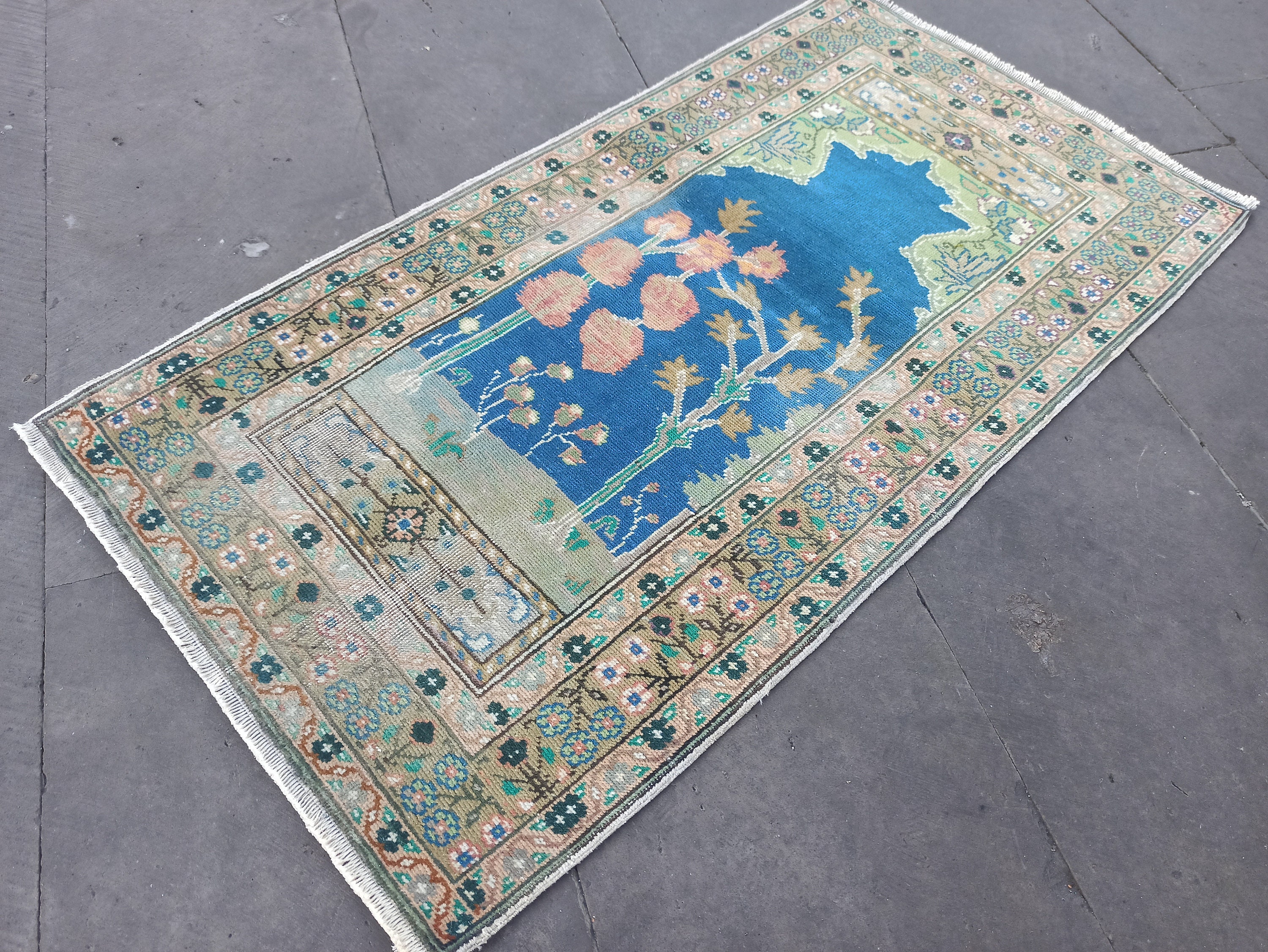 2x3 Ft Turkish Door Mat Vintage Door Mat Hand Made Rug Etsy UK