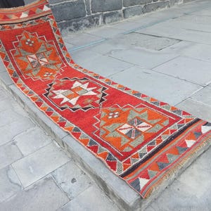 Tappeto Herki Runner vintage 3x10: Anatolian Art Decor