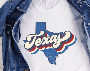 Vintage Texas T-Shirt: Retro State Pride Tee