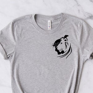 Jesus Shirt, Jesus Lion, Religious Shirt, Christian Shirts,