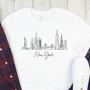 New York City Skyline T-Shirt: East Coast Souvenir Tee