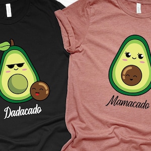 Avocado Family Matching Shirt, Papacado Shirt, Mamacado Shirt, Avocado Boy, Avocado Girl, Guacamole Shirt, Avocado Lover Family Shirt
