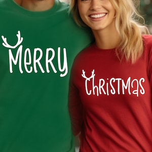 Matching Christmas Couples Shirts, Merry Christmas, Christmas Shirts, Christmas Shirt, Couples Christmas pajamas, Couples Christmas shirts