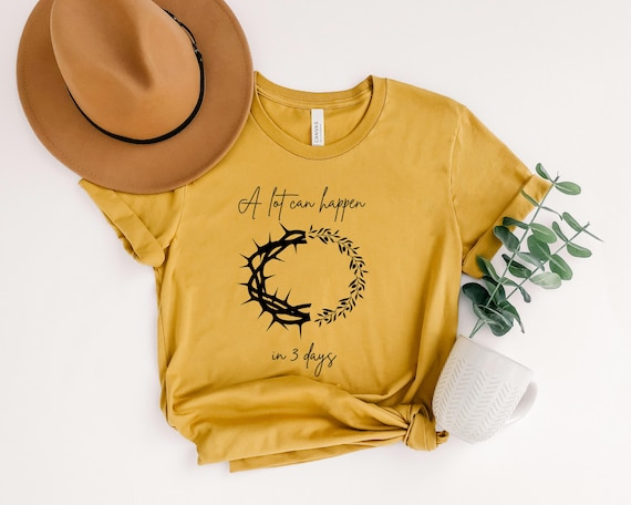 Easter Christian T-Shirt, Resurrection Faith Based Tee