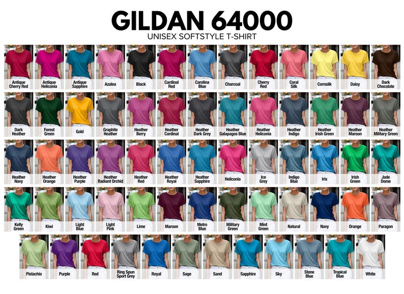 Custom Bulk Event T-Shirts for Groups | Gildan Softstyle, Bulk Orders bild 9