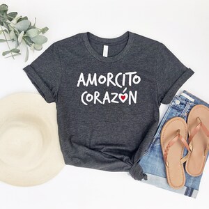 Amorcito Corazón Shirt Valentine's Day Latino Shirt - Etsy