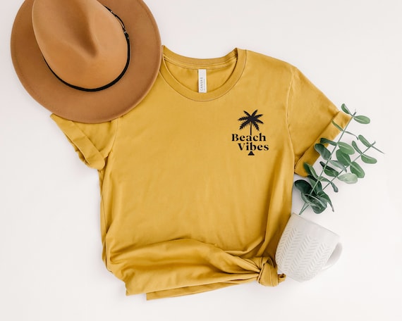 Beach Vibes T-Shirt: Summer Palm Tree Graphic Tee