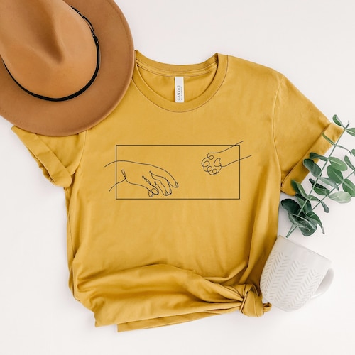 Creation of Adam Shirt, Funny Cat Shirt, Minimalist Shirt, Cat Lover Gift for Women, Cat Shirt, Cats Shirt, Cat T shirt, Gift For Her