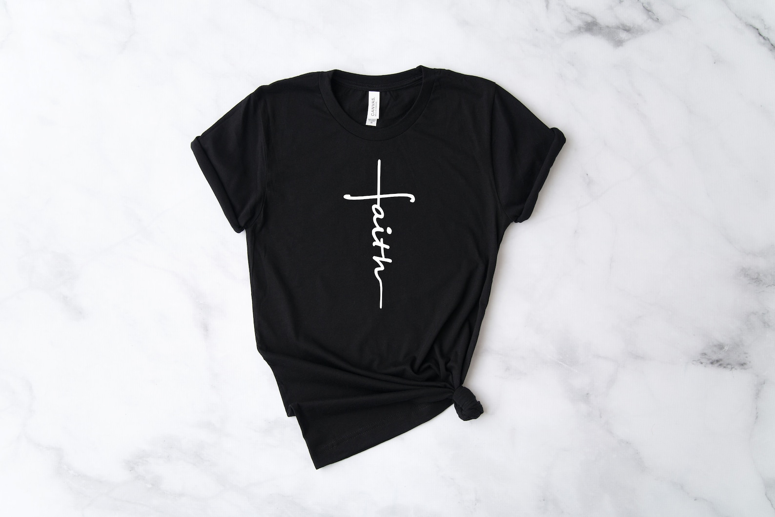 Faith Cross Faith Shirt Christian Tshirt Girlfriend Gift - Etsy