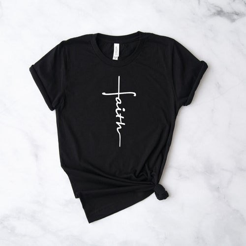 Grace Cross Faith Shirt Christian Tshirt Girlfriend Gift - Etsy