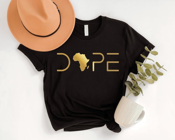 Unapologetically Dope Afro Woman Shirt, Melanin Queen Tee