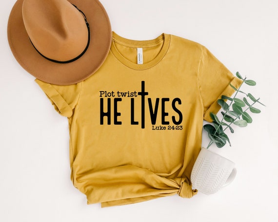 Plot Twist He Lives Luke 24:23 Cap Plot Twist He Lives Luke 24:23 Cap