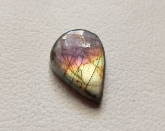Multi Purple Flashy Oval Shape Labradorite Gemstone Purple Labradorite Cabochon Weight 111Cts Size 43*32*8mm Labradorite Loose Gemstone