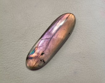 Multi Purple Flashy Oval Shape Labradorite Gemstone Purple Labradorite Cabochon Weight 111Cts Size 43*32*8mm Labradorite Loose Gemstone