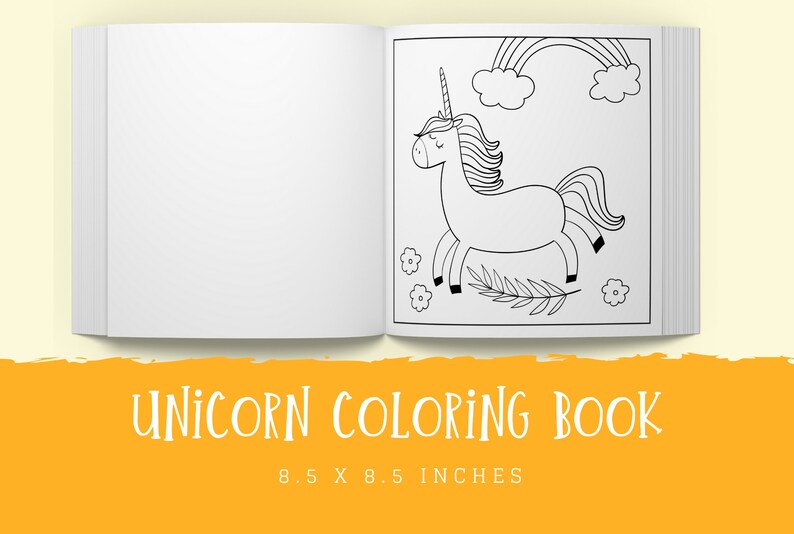 Download KDP Interior Template: KDP Template Unicorn Coloring Book ...