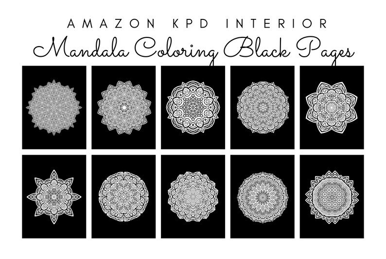 Download KDP Interior Template: Mandala Coloring Pages for Coloring ...