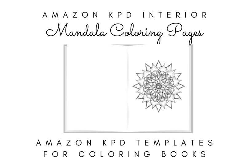 Download KDP Interior Template: Mandala Coloring Pages Pack 1 for ...