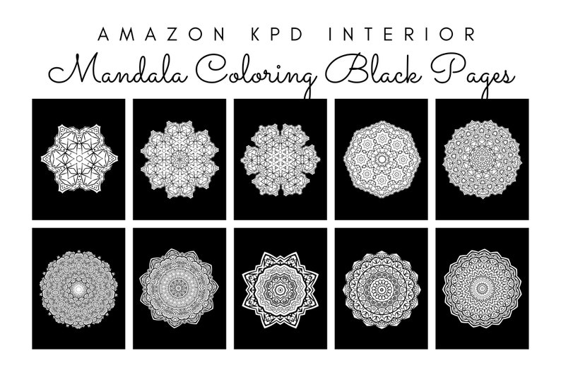 Download KDP Interior Template: Mandala Coloring Pages for Coloring ...