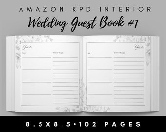 Guest Book Pages - Etsy