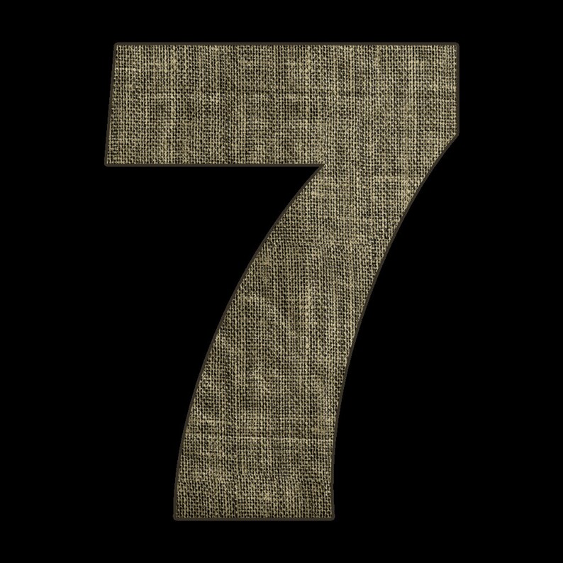 Digital Download Burlap Alphabet Burlap Numbers PNG for - Etsy